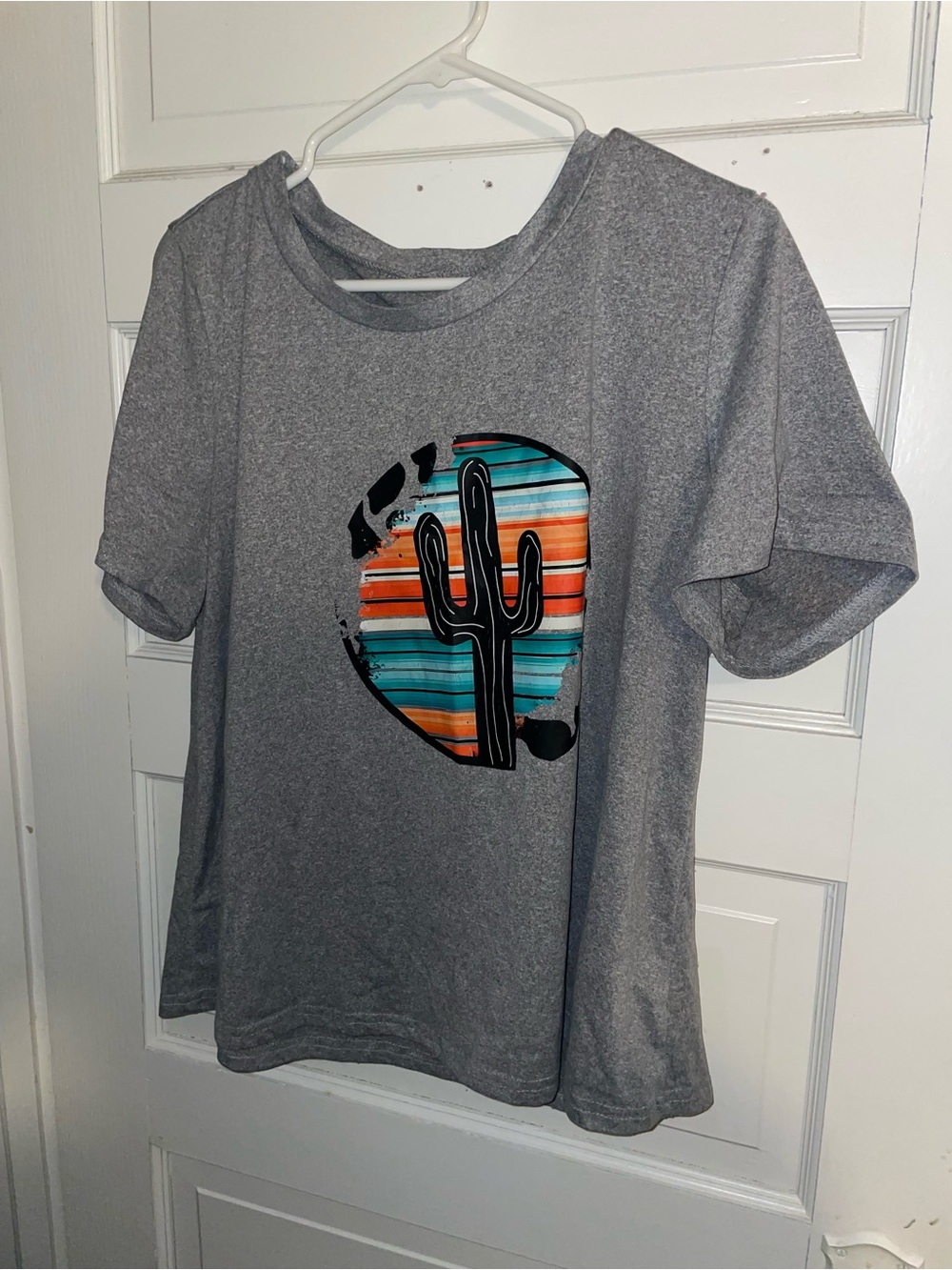 SHEIN Grey Basic Short Sleeve Tee